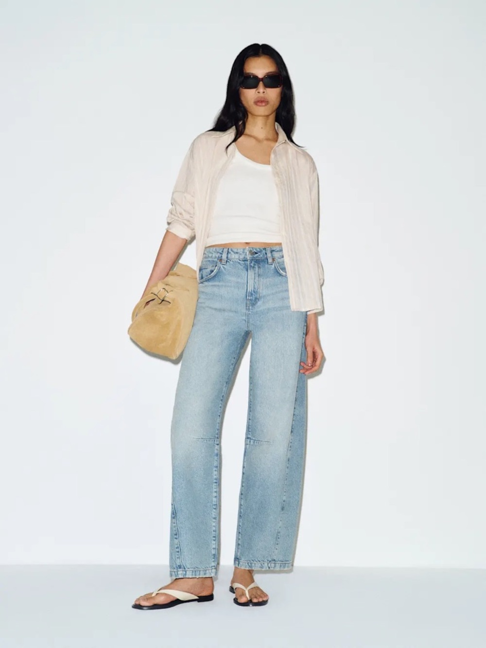 Reformation Tyler Mid Rise Barrel Jeans